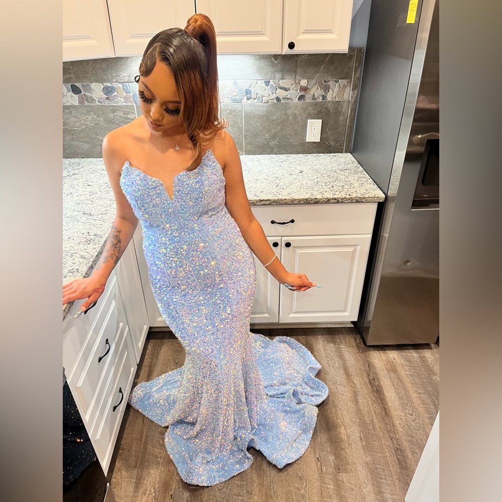 Blue Prom Dress